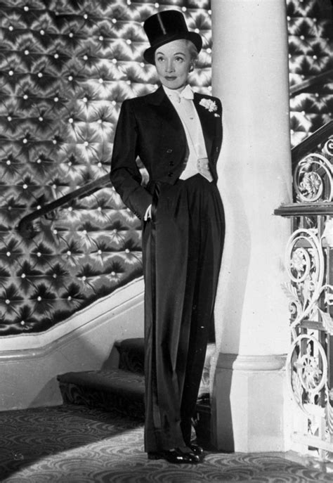 marlene dittrich ysl suit|marlene dietrich dresses.